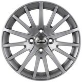 CMS-465-05 6.5x15"-4x108 ET15 65.1 Racing Silver Jant (4 Adet)