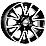 CMS-832-02 7.5x17"-5x114.3 ET37 67.2 Diamond Matt Black Jant (4 Adet)
