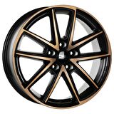 CMS-1185-06 7.0x17"-5x112 ET45 57.1 Diamond Black Gloss Jant (4 Adet)