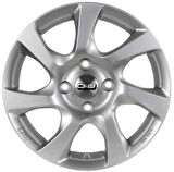 CMS-1059-07 6.0x15" -5x112 ET43 57.1 Silver Jant (4 Adet)