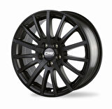 CMS-465-19 6.5x15" -5x112 ET45 57.1 Complete Matt Black Jant (4 Adet)