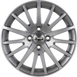 CMS-465-20 6.5x15" 5x100 ET43 57.1 Racing Silver Jant (4 Adet)