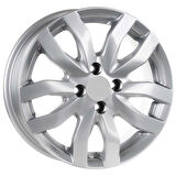 CMS-985-07 6.0x15"-4x100 ET35 67.2 Racing Silver Jant (4 Adet)