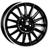 CMS-1264-06 6.0x15"-4x108 ET32 65.1 Diamond Rim Black Gloss Jant (4 Adet)