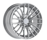 EMR-165-16 6.0x14" -4x100 ET35 67.1 Crystal Silver Jant (4 Adet)