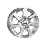 CMS-1060-13 6.5x16" -5x100 ET40 57.1 Silver Jant (4 Adet)