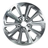 EMR-G690-87 7.0x16" -4x108 ET25 65.1 Silver Diamond Jant (4 Adet)
