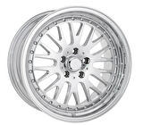 EMR-L215-07 7.0x15" -4x100 ET30 73,1 Chrome Jant (4 Adet)