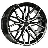ARC-G6941-33 9.0x21" -5x112 ET35 66.6 Black Diamond VALENCIA Jant (4 Adet)