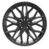 ARC-G6941-37 9.0x21" -5x112 ET35 66.6 Titanium Silver VALENCIA Jant (4 Adet)