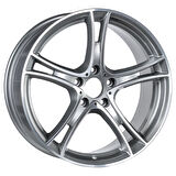 EMR-19247-02 9.0x19" -5x112 ET40 66.6 Silver  Diamond Jant (4 Adet)