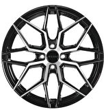ARC-M02-03 7.0x17" -4x98 ET35 58.1 Black Diamond Jant (4 Adet)