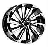 EMR-DY1629-01 8.5x19" -5x112 ET40 57.1 Black Diamond Jant (4 Adet)