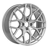 EMR-S1038-18 7.5x17" -4x108 ET35 63.4 Silver Diamond Jant (4 Adet)