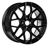 EMR-S1038-46 7.5x17" -5x112 ET35 73.1 Black Jant (4 Adet)