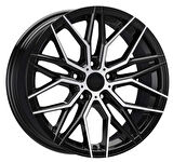 ARC-G6929-03 8.5x19" -5x108 ET40 73.1 Black Diamond Jant (4 Adet)