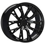 ARC-G6928-46 8.0x18" -5x112 ET45 66.6 Gloss Black Jant (4 Adet)