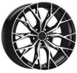 ARC-G6928-74 8.0x18" -5x120 ET45 72.6 Black Diamond Jant (4 Adet)