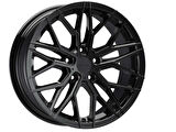 ARC-G6947-37 7.5x17" -5x108 ET35 73.1 Gloss Black Jant (4 Adet)