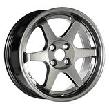 EMR-S1033-03 7.5x17" -4x100 ET35 73.1 Black Jant (4 Adet)
