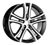 EMR-S1035-04 7.5x17" -5x112 ET35 73.1 Gun Metal Diamond Jant (4 Adet)