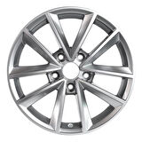 EMR-S1009-02 7.0x16" -5x114.3 ET35 66.1 Silver Gloss Jant (4 Adet)