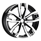 EMR-S1053-01 7.5x17" -4x100 ET40 60.1 Black Diamond Jant (4 Adet)
