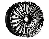 9.0*18-5*112 ET48 66.6  Deep Black Diamond Gloss