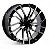 EMR-W7936-01 9.0x19" -5x112 ET35 66.45 Deep Black Diamond Gloss Jant (4 Adet) 