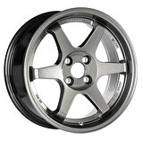 EMR-S1033-21 7.5x17" -5x100 ET35 57.1 Gun Metal Jant (4 Adet)