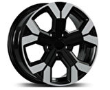 6.5*16-5*114 16260 ARGENT ET40 66.1 SANTORONI BLAC