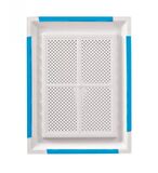 Menfez Plastik Banyo Wc Havalandırma Menfezi Yüzeysel Hareketli Panjur 37 X 37 cm