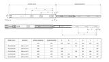 Frenli  Teleskopik Bilyalı Ray (35 mm) Kaplamalı Uzunluk 40 cm