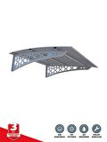 Metal Taşıyıcılı Pratik Sundurma Selçuklu Serisi 100x80  cm