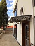 Metal Taşıyıcılı Kapı Üstü Pratik Sundurma 290x120 cm Md3