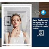 Ayna Buğu Önleyici Rezistans 110 V - 220 V AC  Kare 40x40 cm