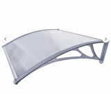 Kapı Üstü Pratik Sundurma 120 X 60 cm Gri