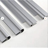 Kapı Üstü Pratik Sundurma 120 X 60 cm Gri