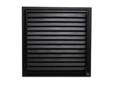 Siyah Alüminyum 35x35 cm Menfez Banyo Havalandırma Menfezi