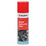 Würth Motor Temizleyici Sprey 500 ml + Güderi Bez Mavi 130 gr