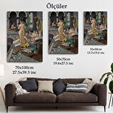 Osmanlı Kadınlar Hamamı Duvar Tablosu-6054