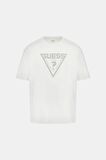Erkek Azha Cn Over T-Shirt - Beyaz | S