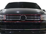 VW Transporter T6 Ön Panjur Çıtası  4 Prç Krom 2015 ve Sonrası