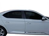 Skoda Super B8 Cam Çıtası 8 Prç Krom 2015 ve Sonrası
