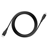Novoo Type-C iPhone Lightning Hızlı Şarj Kablosu Siyah 1.8 Metre
