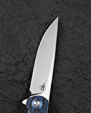 BESTECH ASCOT BG19C Karbon Fiber Ve G10 Saplı Ara Katman 3,82'' D2 Çakı