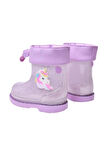 İGOR W10339 BIMBI UNICORNIO GLITTER 212-MALVA ÇOCUK YAĞMUR ÇİZMESİ