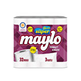 Maylo Tuvalet Kağıdı 3 Katlı 32 'Li 3 Katlı 2 Adet