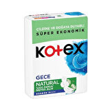 Kotex Naturel Dörtlü Gece 14'Lü 2 Adet