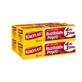 Koroplast Buzdolabı Poşeti 3+1 Büyük 20'Li 3 Adet